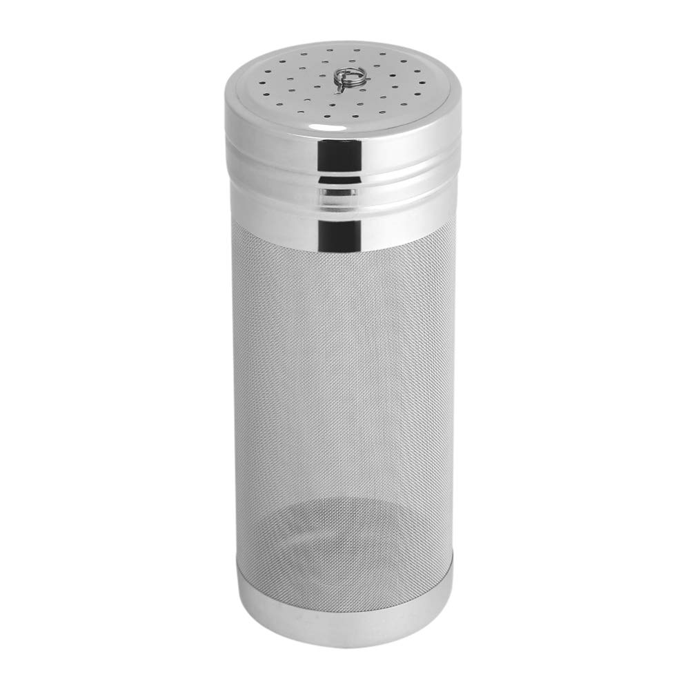 Beer Dry Hopper Filter, Fine Mesh 400 Micron Kegs Home Cartridge Coffee Beer Filter Wine Bucket Filter Beer Brewing Strainer(7x18cm)