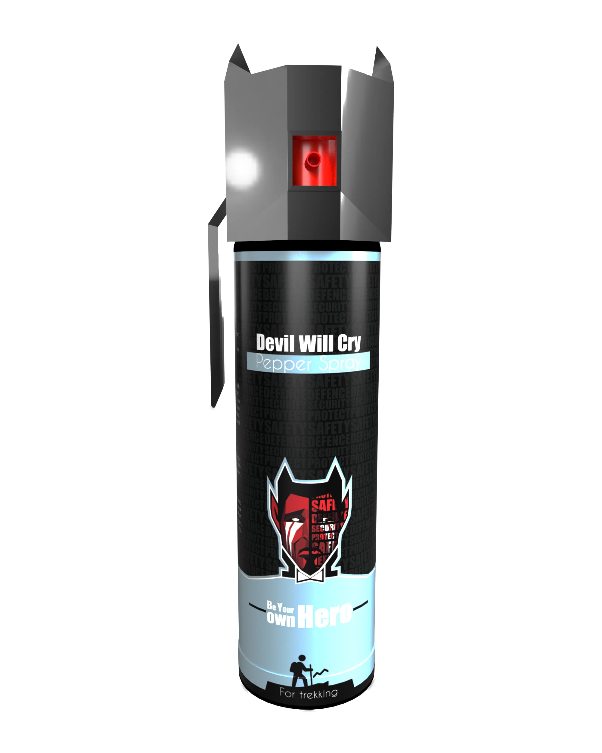 Big International Pepper Spray 110 ml Strongest Best Pepper Spray DEVIL WILL CRY Police Grade (Pack of 1)