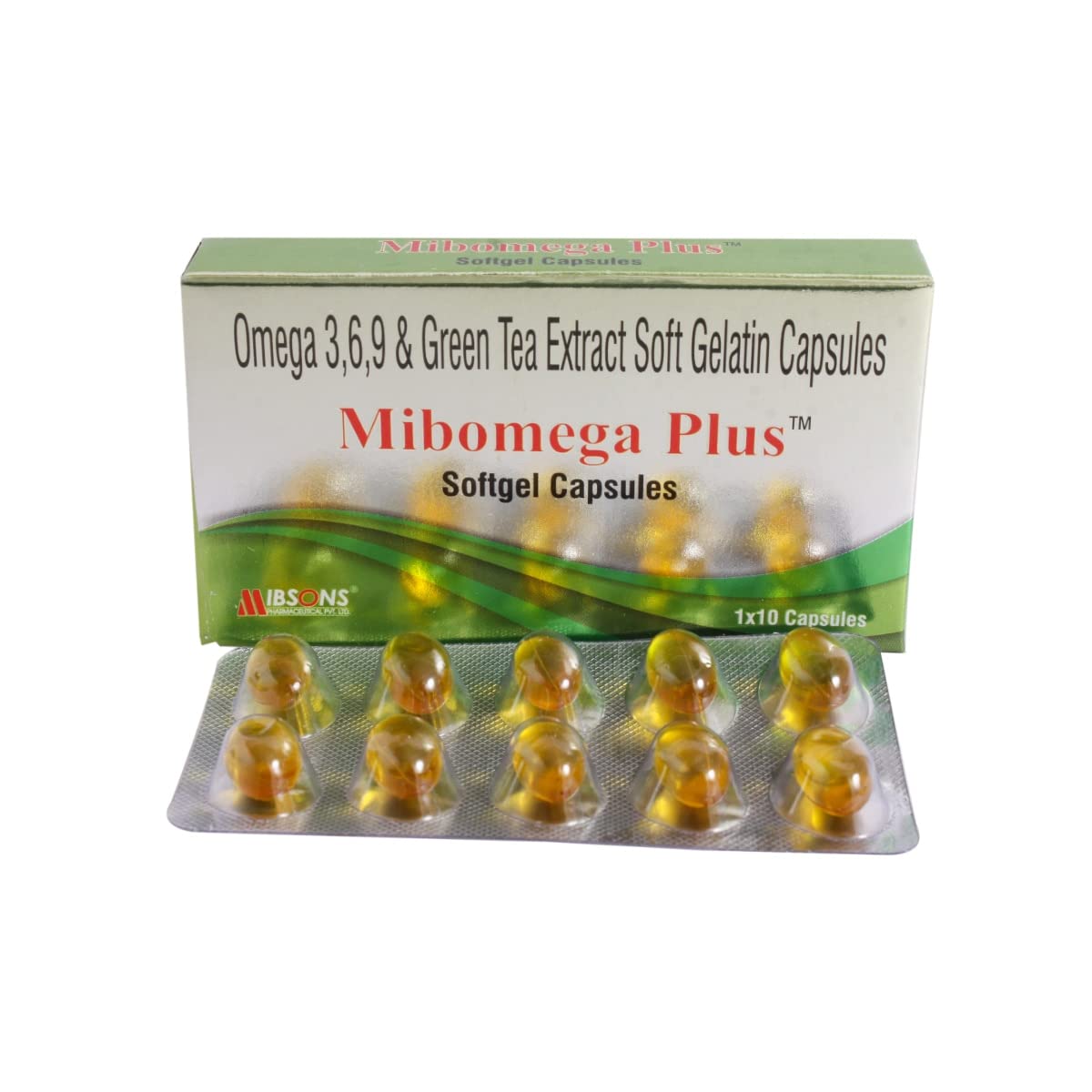 Mibomega Plus - Strip of 10 Capsules