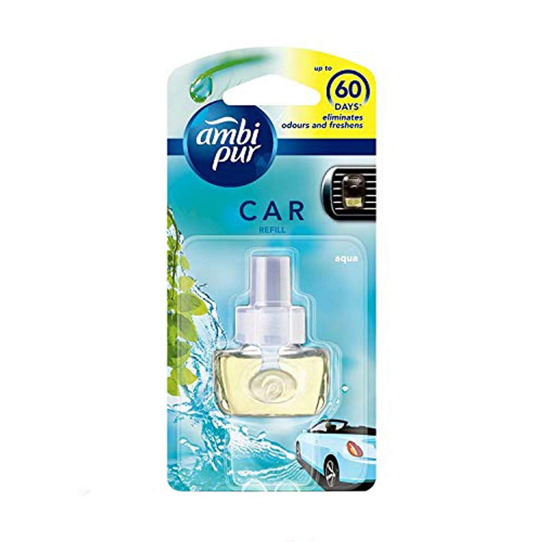 Ambi Pur Aqua Car Air Freshener Refill - 7.5ml