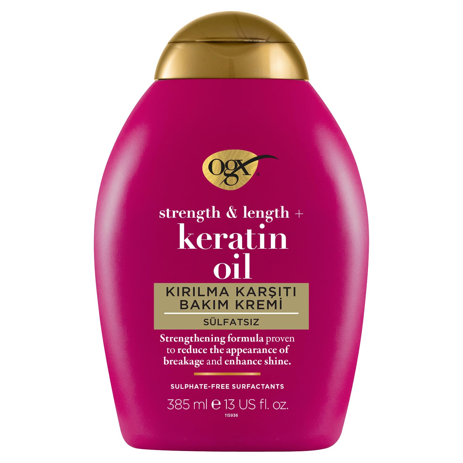 OGXConditioner Anti-Breakage+ Keratin Oil, 385Ml