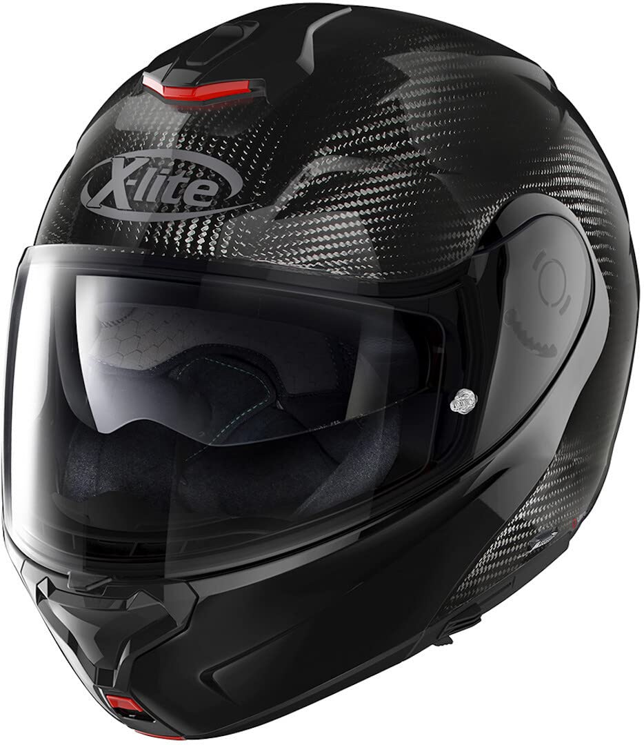 X-Lite X-1005 Ultra Carbon Dyad N-Com Helmet (Carbon, XXS (54))