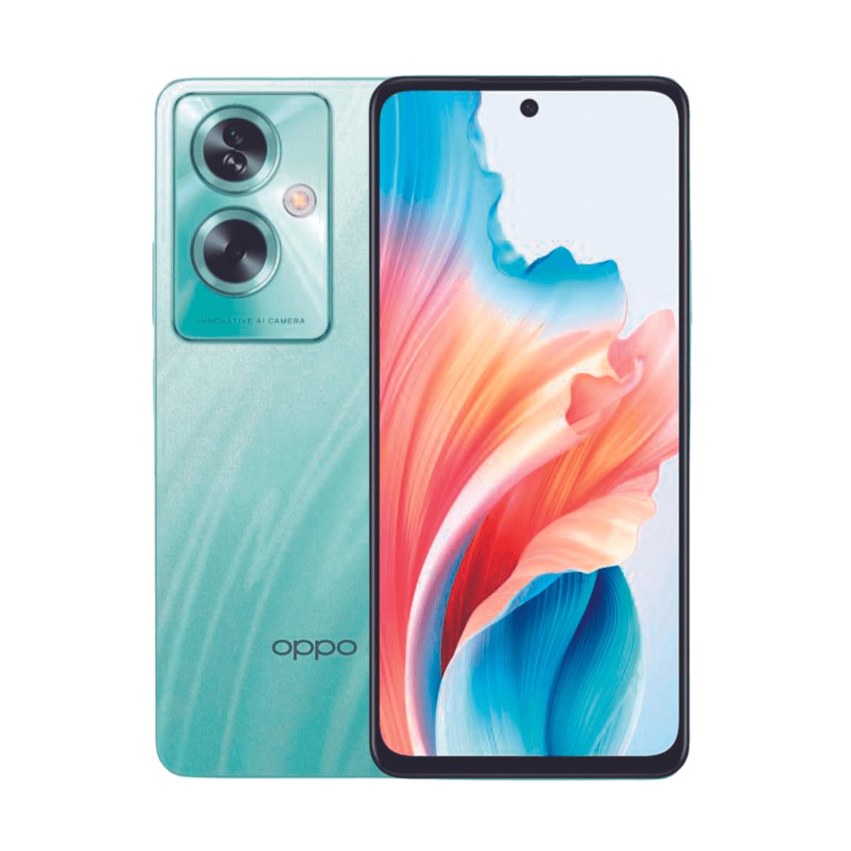 OppoA79 5G Dual-SIM 128GB ROM + 4GB RAM (Only GSM | No CDMA) Factory Unlocked 5G Smartphone (Glowing Green) - International Version