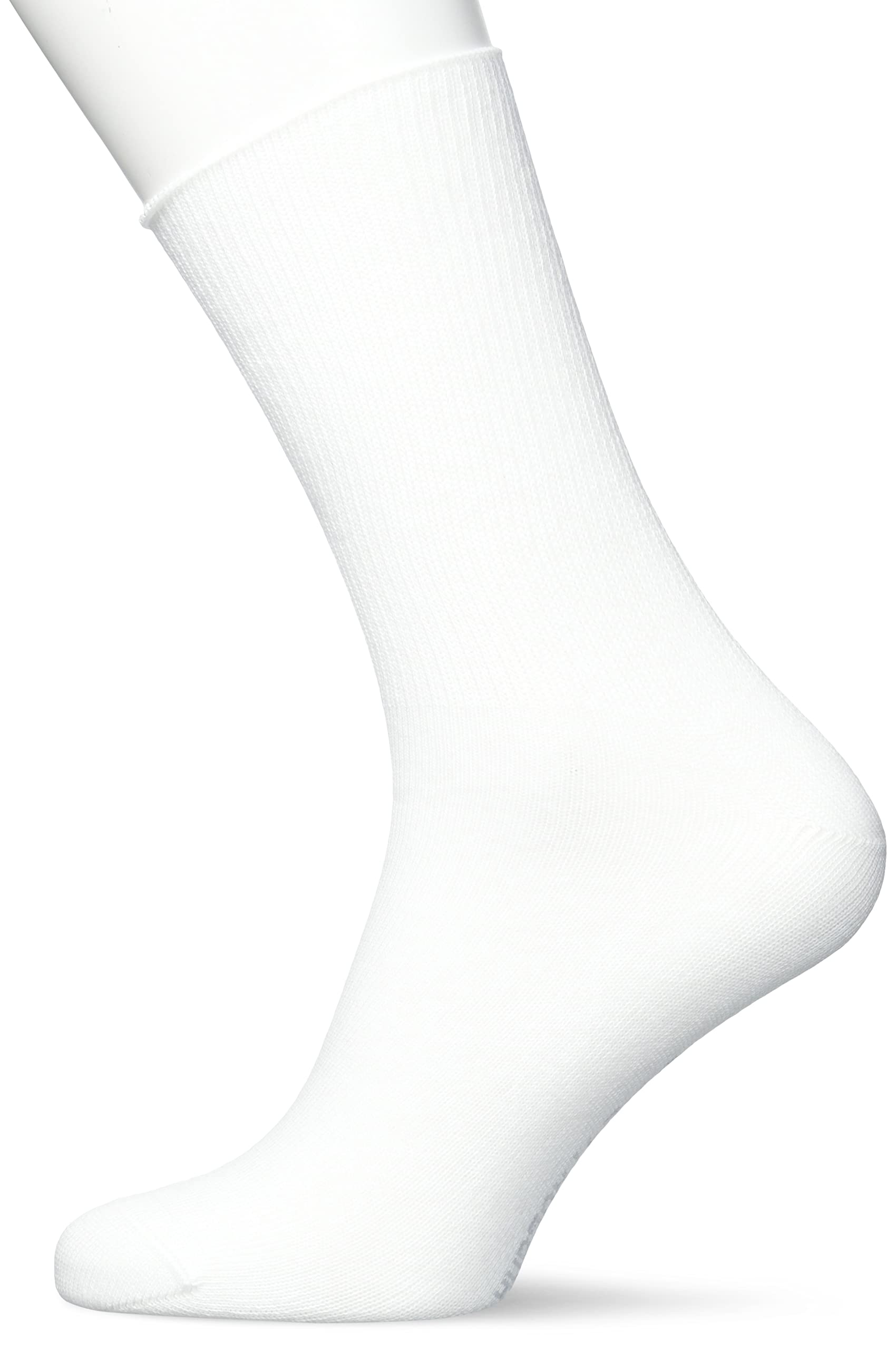 HUDSON Women's Relax Soft Socks, White, Regular