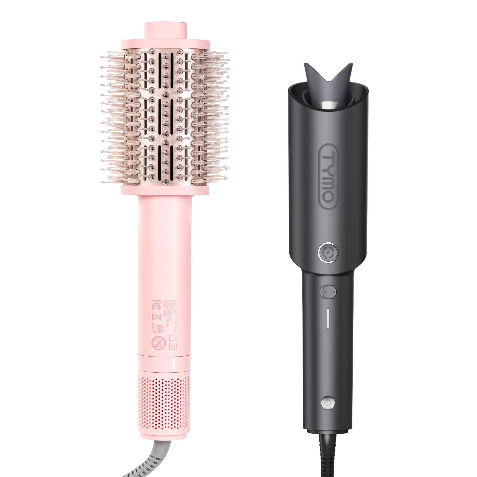 TYMOHigh Speed Compact Hair Dryer Brush + TYMO Automatic Curling Iron