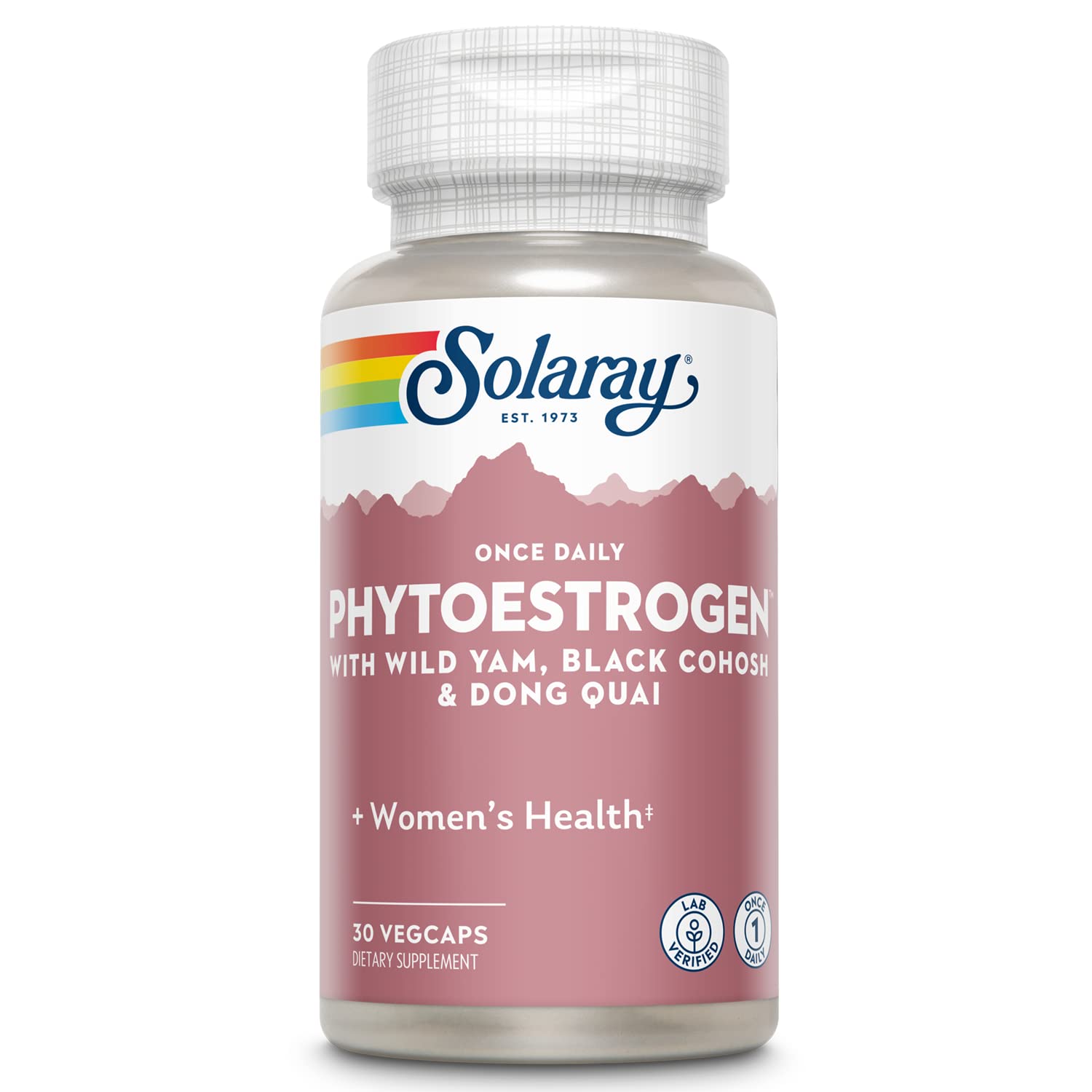 Solaray One Daily Phytoestrogen Supplement, 30 Count