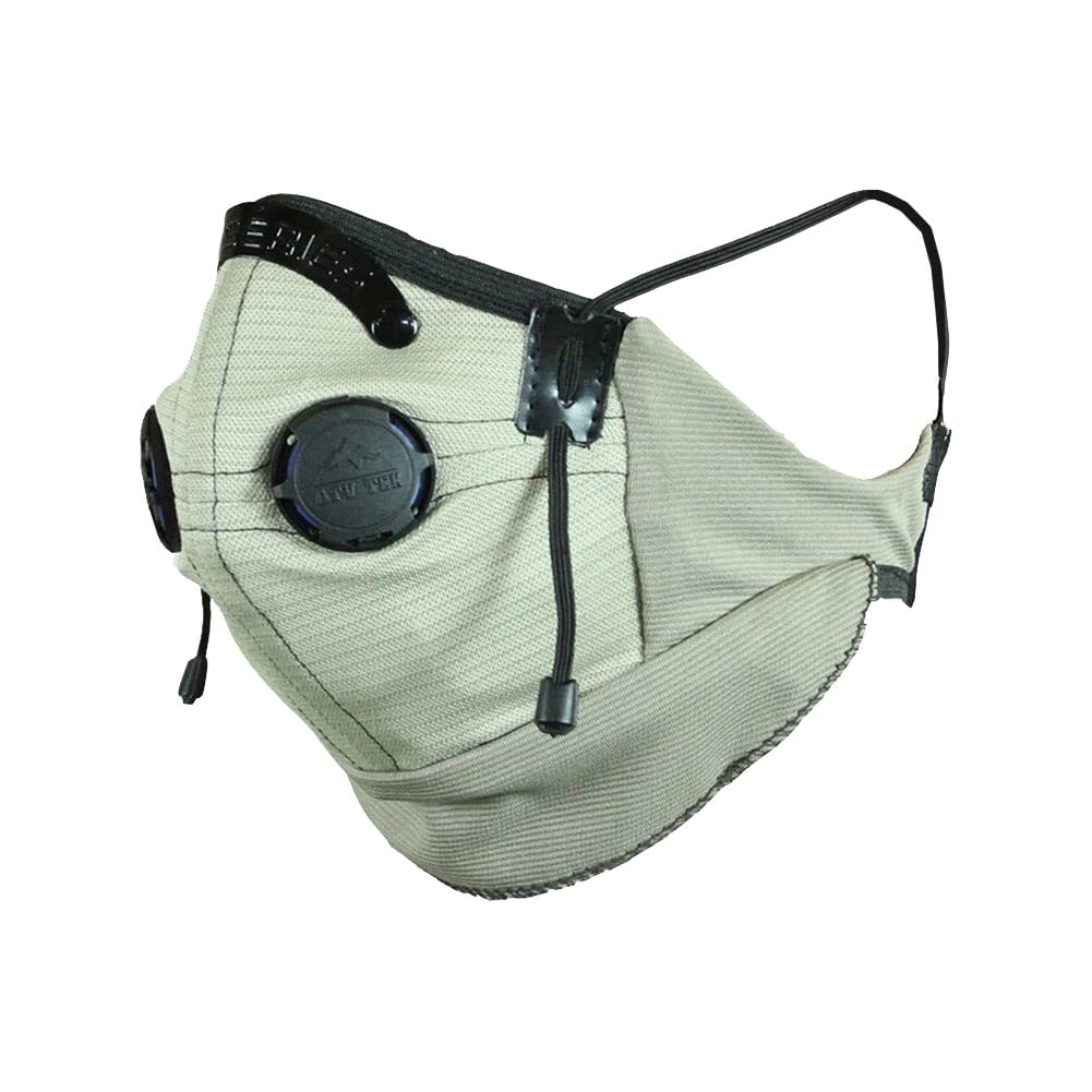 ATV Tek Pro Series Rider Filtered Dust Mask (Tan/Black, Universal)