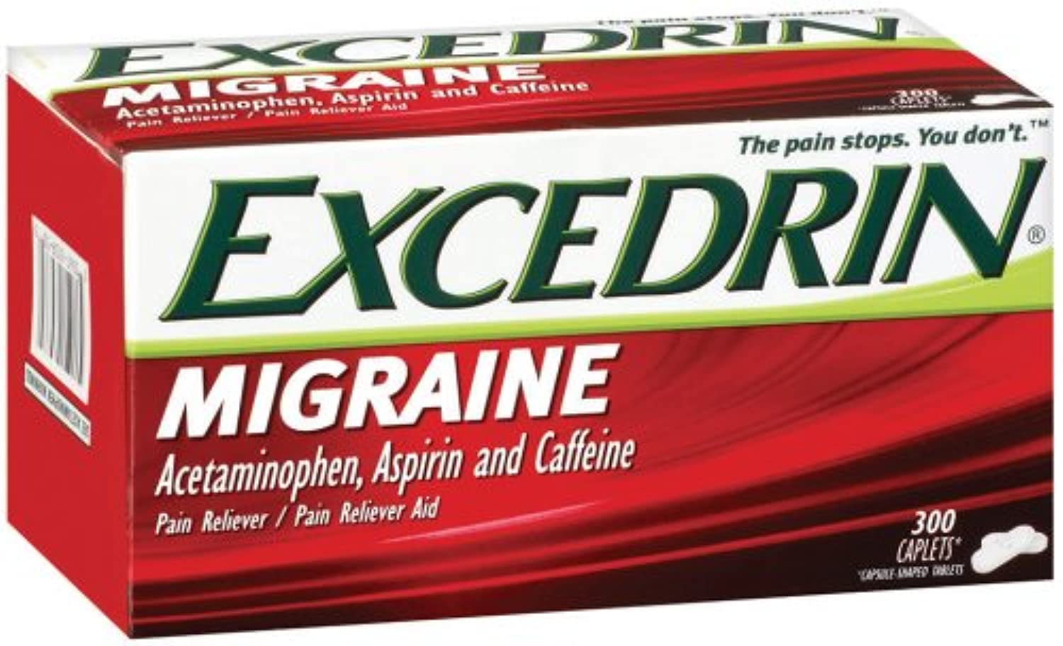 Excedrin Migraine Acetaminophen, Aspirin, and Caffeine Coated Caplets (300 ct.)