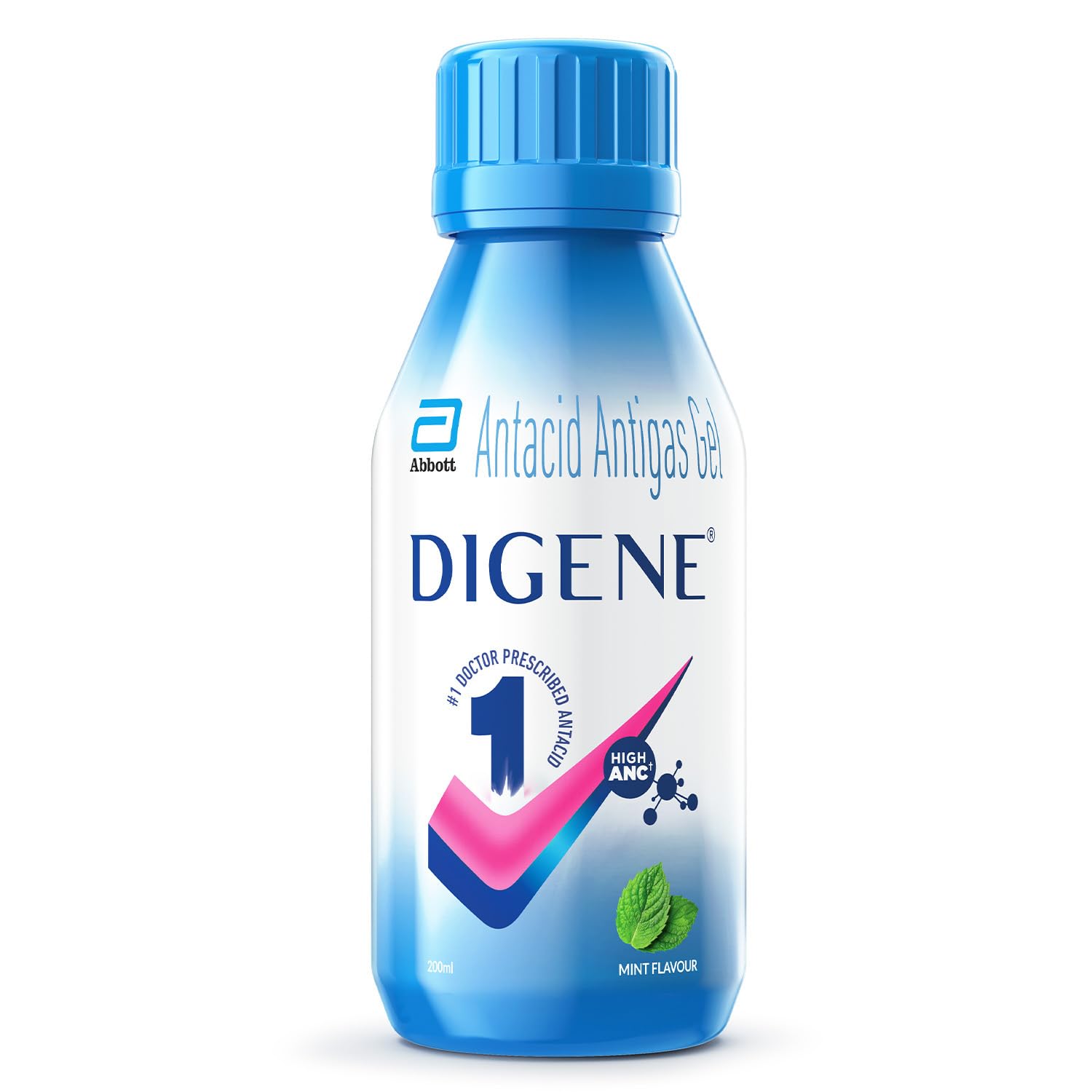 Digene Mint - Bottle of 200ml Antacid Antigas Gel