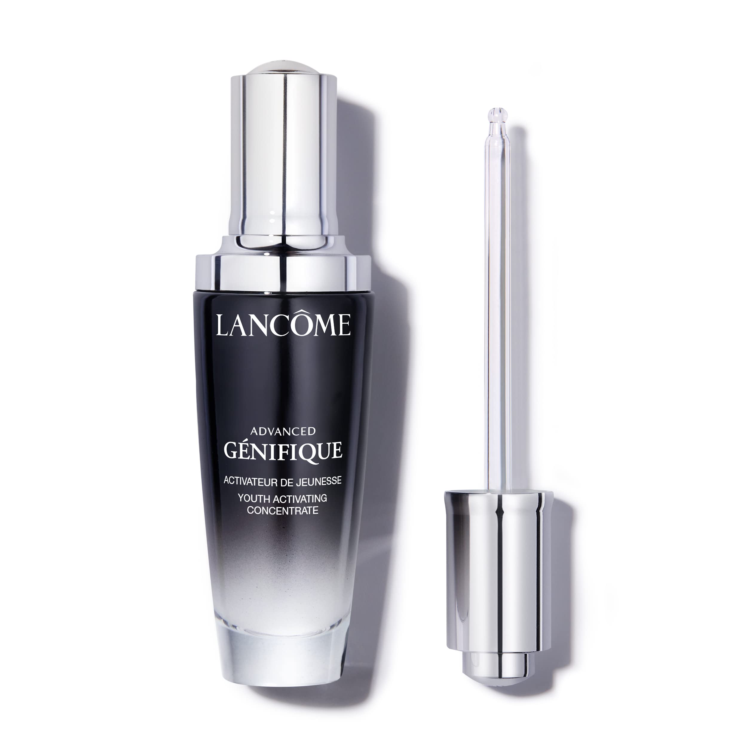 Lancôme Advanced Génifique Radiance Boosting Anti-Aging Face Serum - Visibly Hydrates & Plumps Skin - with Bifidus Prebiotic, Hyaluronic Acid & Vitamin Cg, 1.7 Fl Oz