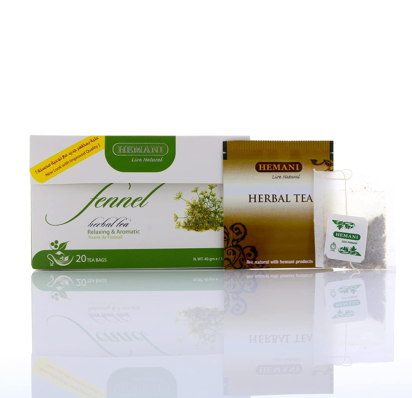 Hemani Live NaturalHerbal Tea Fennel, 40g