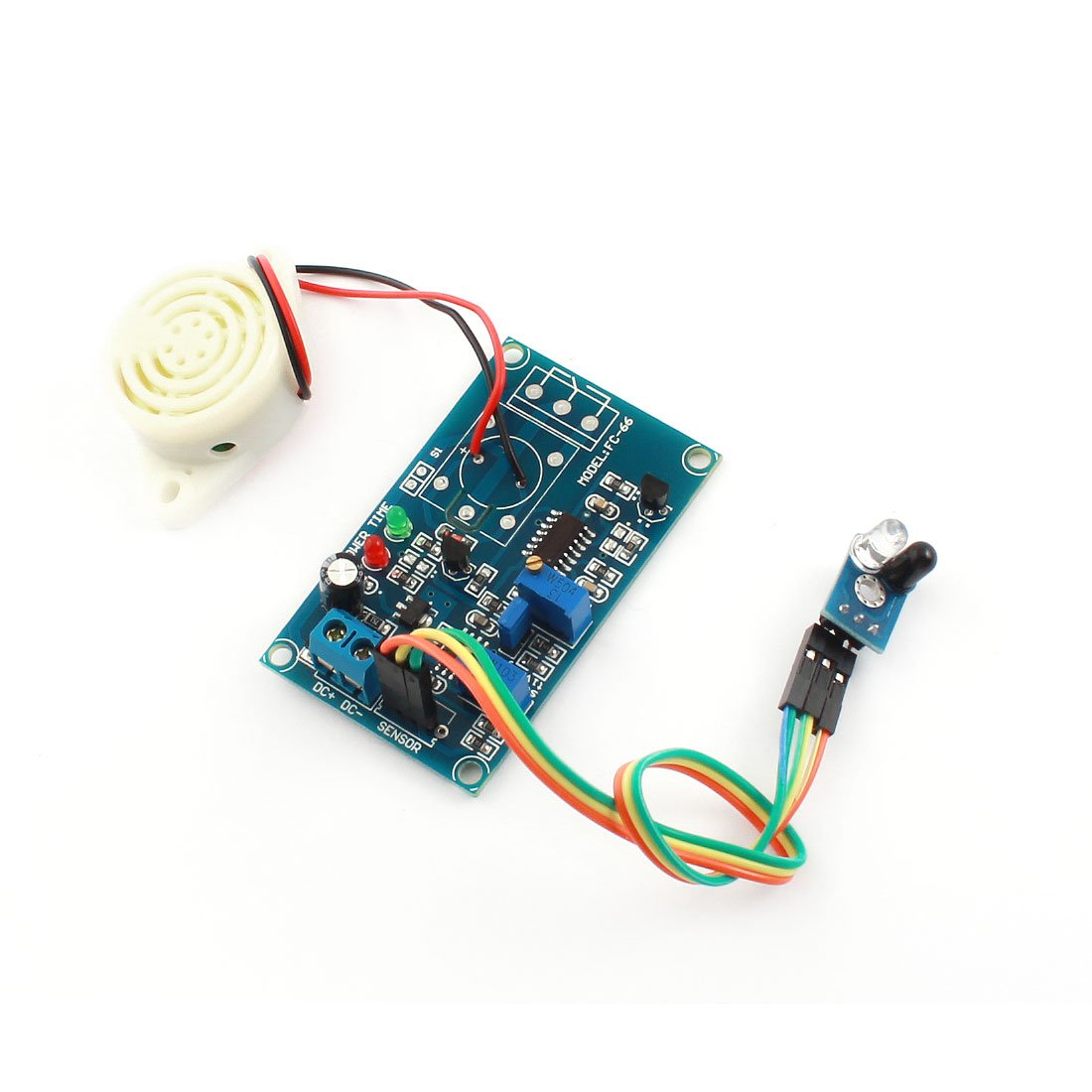 Qtqgoitem FC-66 DC suitablevoltageV Redline Detection Sensor Delay PCB Circuit Module (model: 709 f69 394 21a a94)