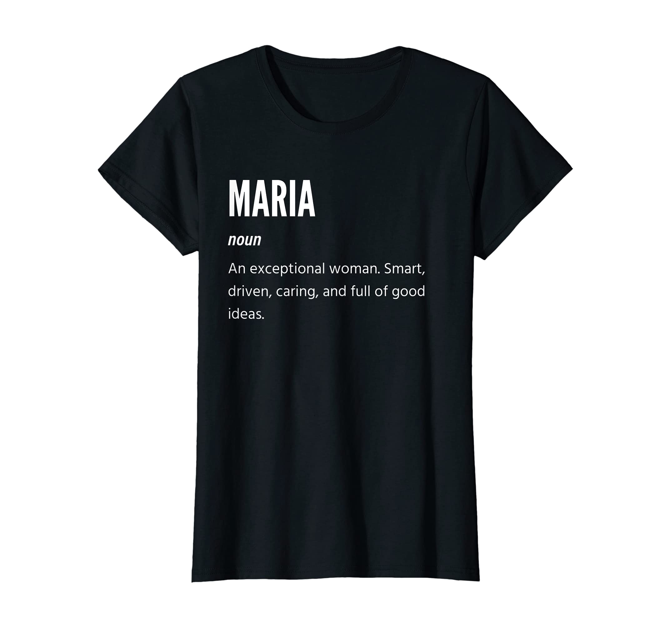 Maria GiftsNoun, An Exceptional Woman T-Shirt