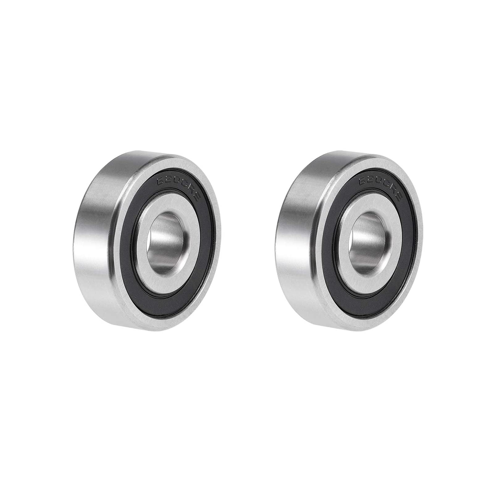 WAFJAMF 6200 RS Ball Bearings 10mm x 30mm x 9mm Deep Groove Sealed Ball Bearing (2pcs)