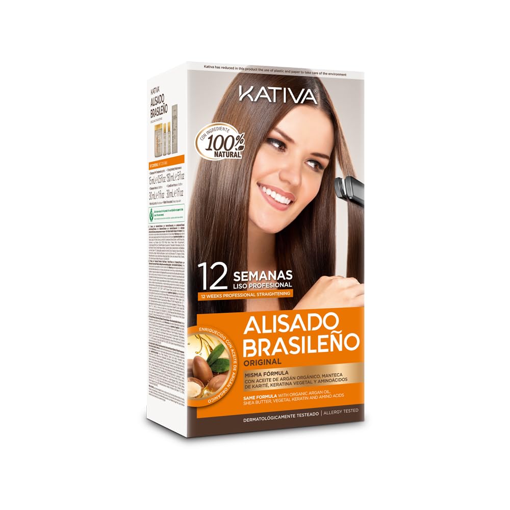 KATIVA Brazilian Straightening Kit