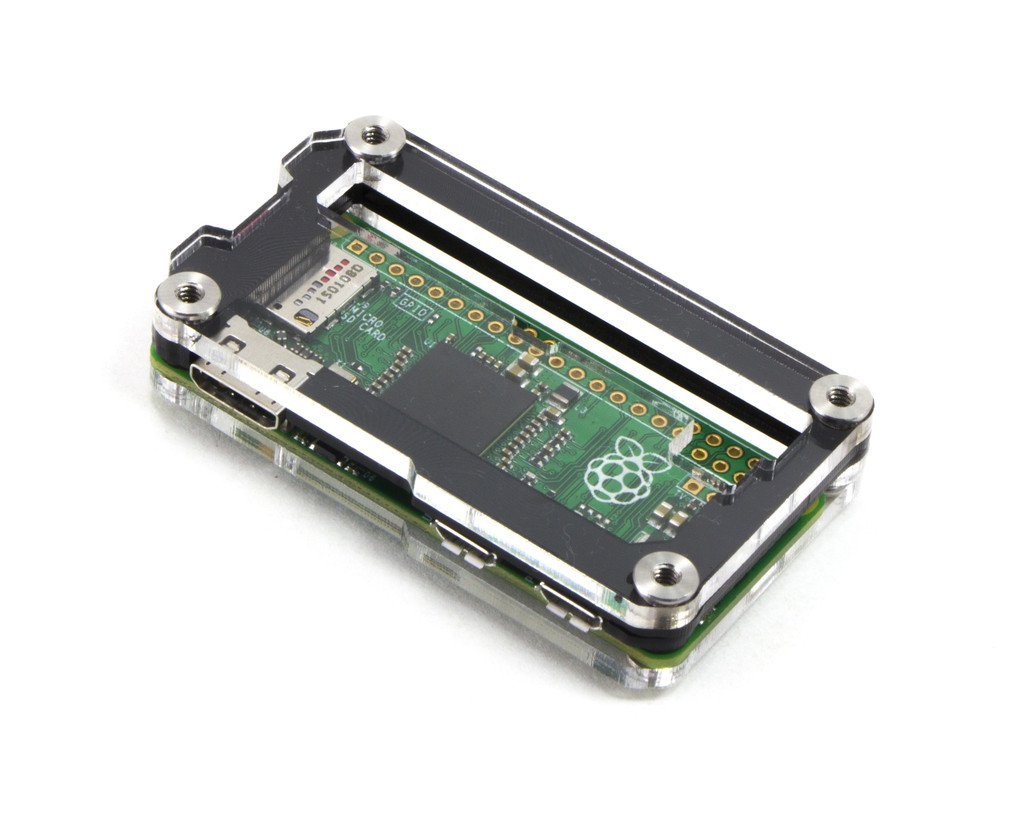 Zebra Zero for Raspberry Pi Zero & Zero Wireless ~ Black Ice GPIO by C4Labs