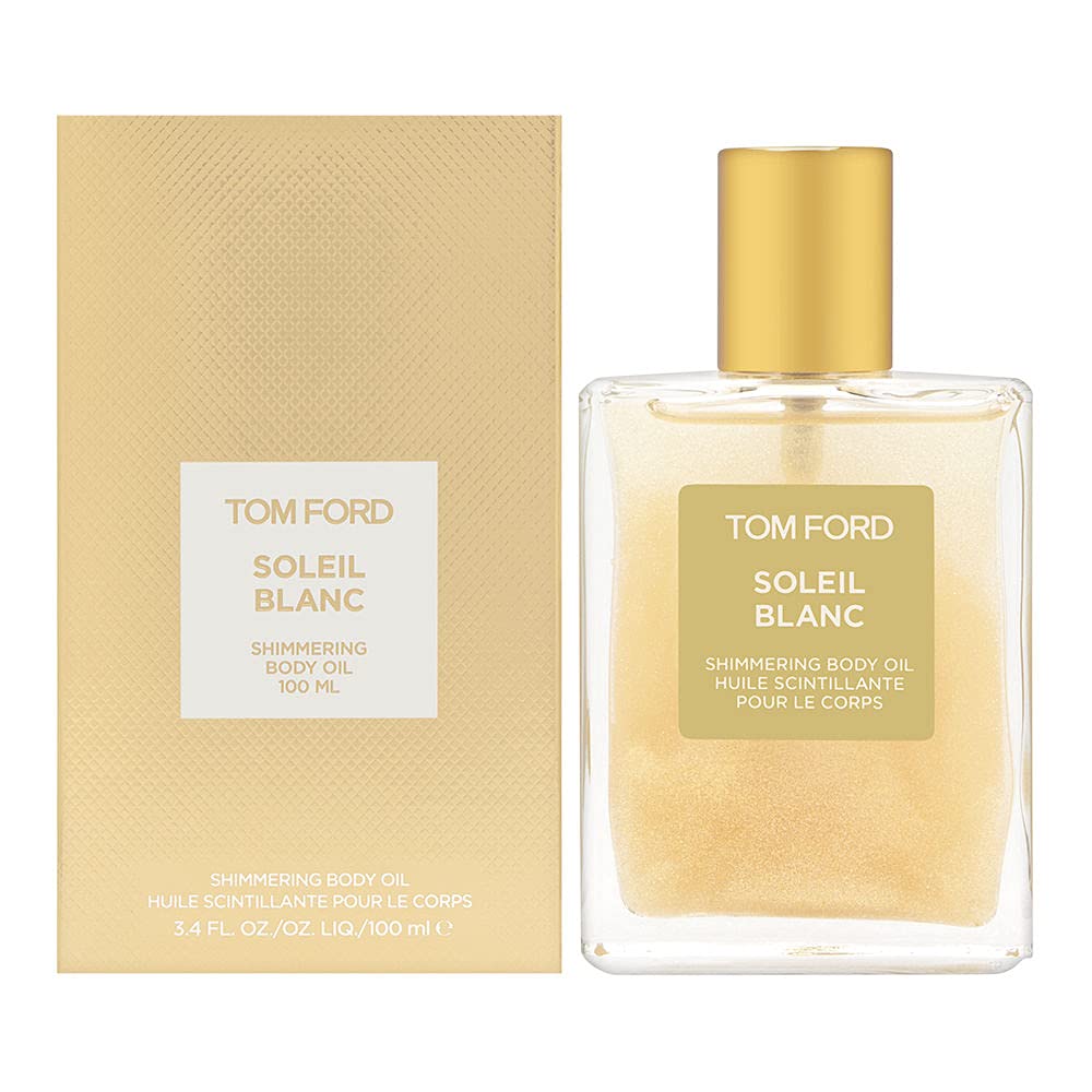 Tom FordSoleil Blanc Shimmering Body Oil for Unisex, 3.4 Ounce