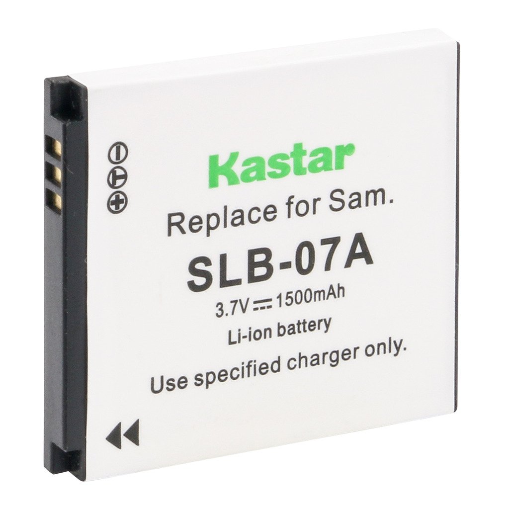 Kastar Battery for Samsung SLB-07 SLB-07B SLB-07EP SLB-07A SLB07A and Samsung PL150 PL151 ST45 ST50 ST500 ST550 ST560 ST600 TL100 TL210 TL220 TL225 TL90 Cameras