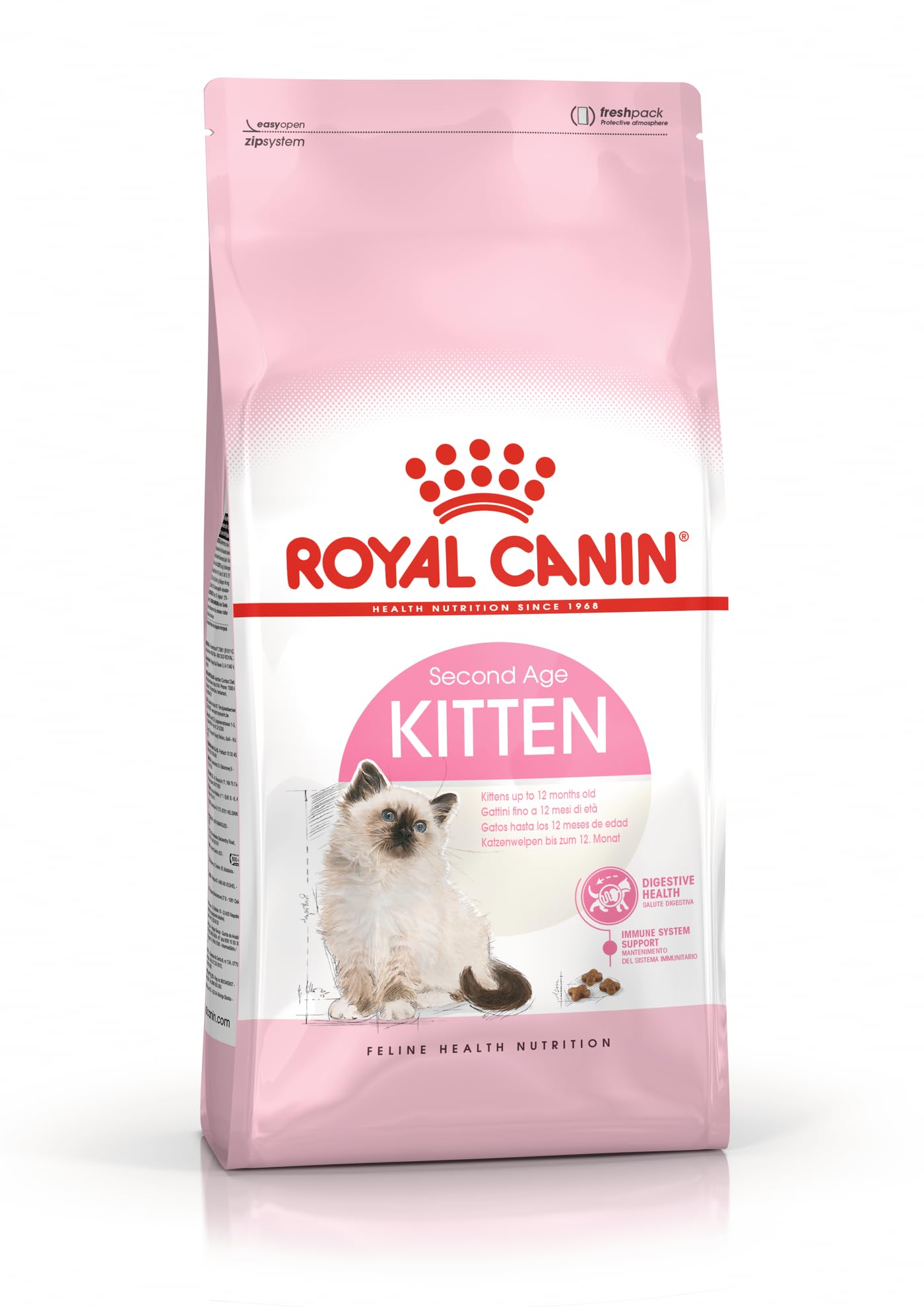 Royal Canin Cat Dry Food , Pet Food, Fhn Feline Health Nutrition Kitten, Multicolor, 400Gm, 03RCK400