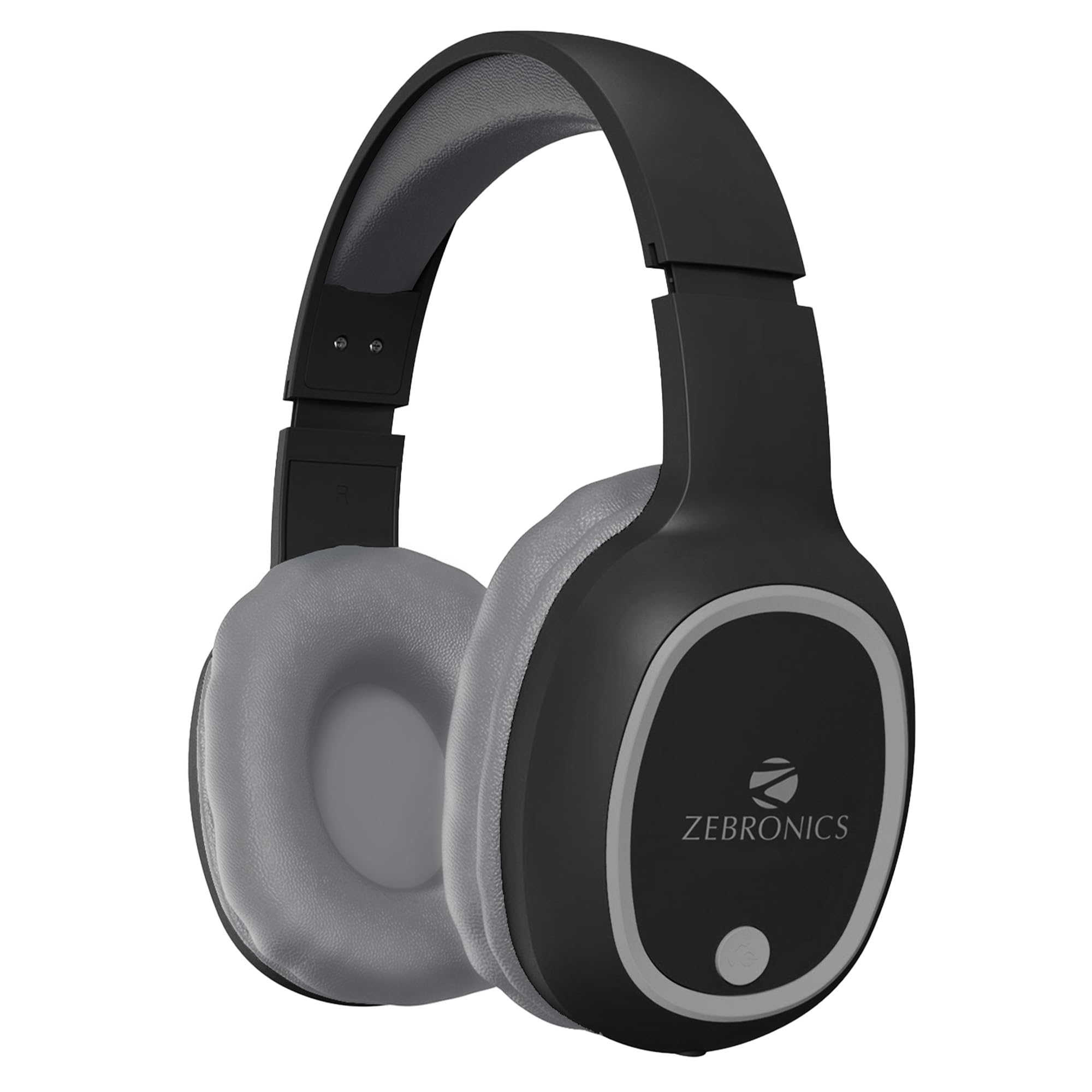 ZEBRONICSZeb-Thunder Bluetooth Wireless Over Ear Headphone FM, mSD, 9 hrs Playback with Mic (Black)