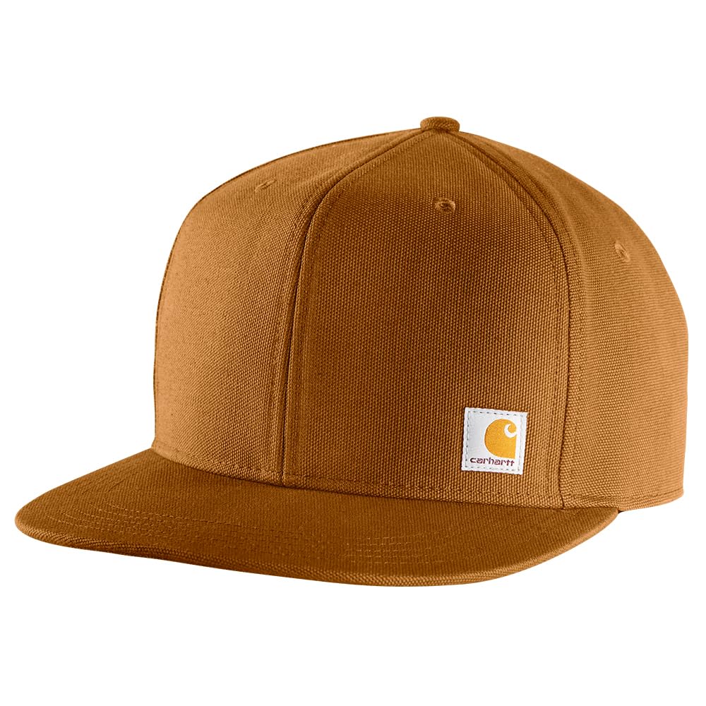 CarharttCarhartt Men's Firm Duck Flat Brim Cap