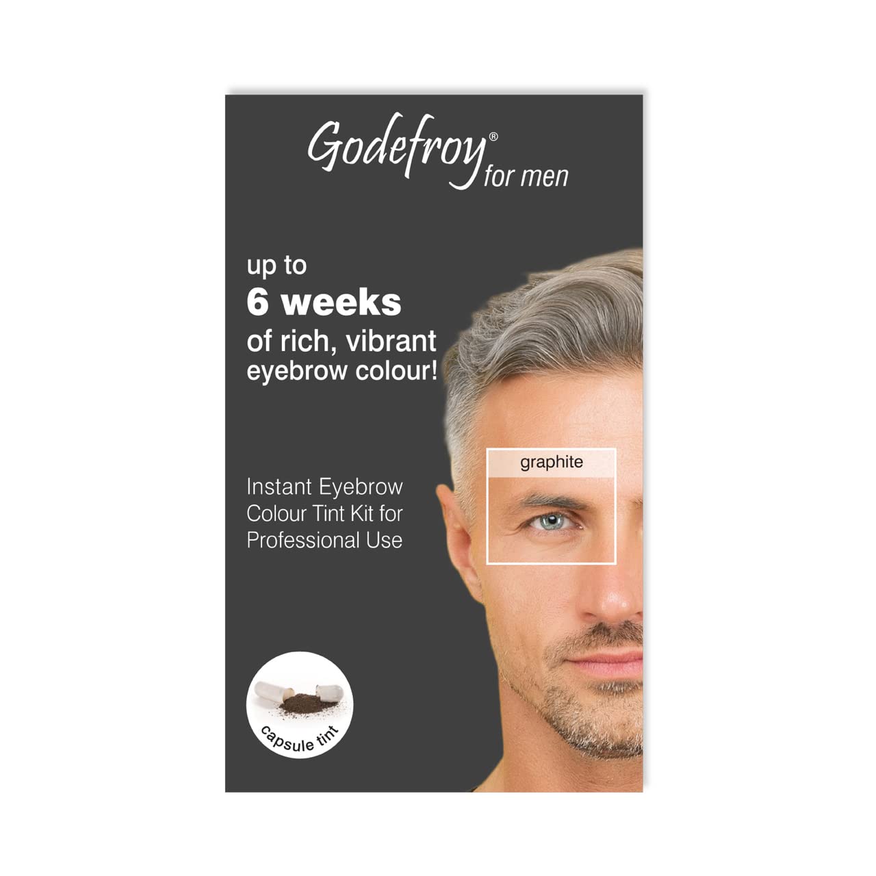 Godefroy Instant Eyebrow Tint for Men (Graphite)