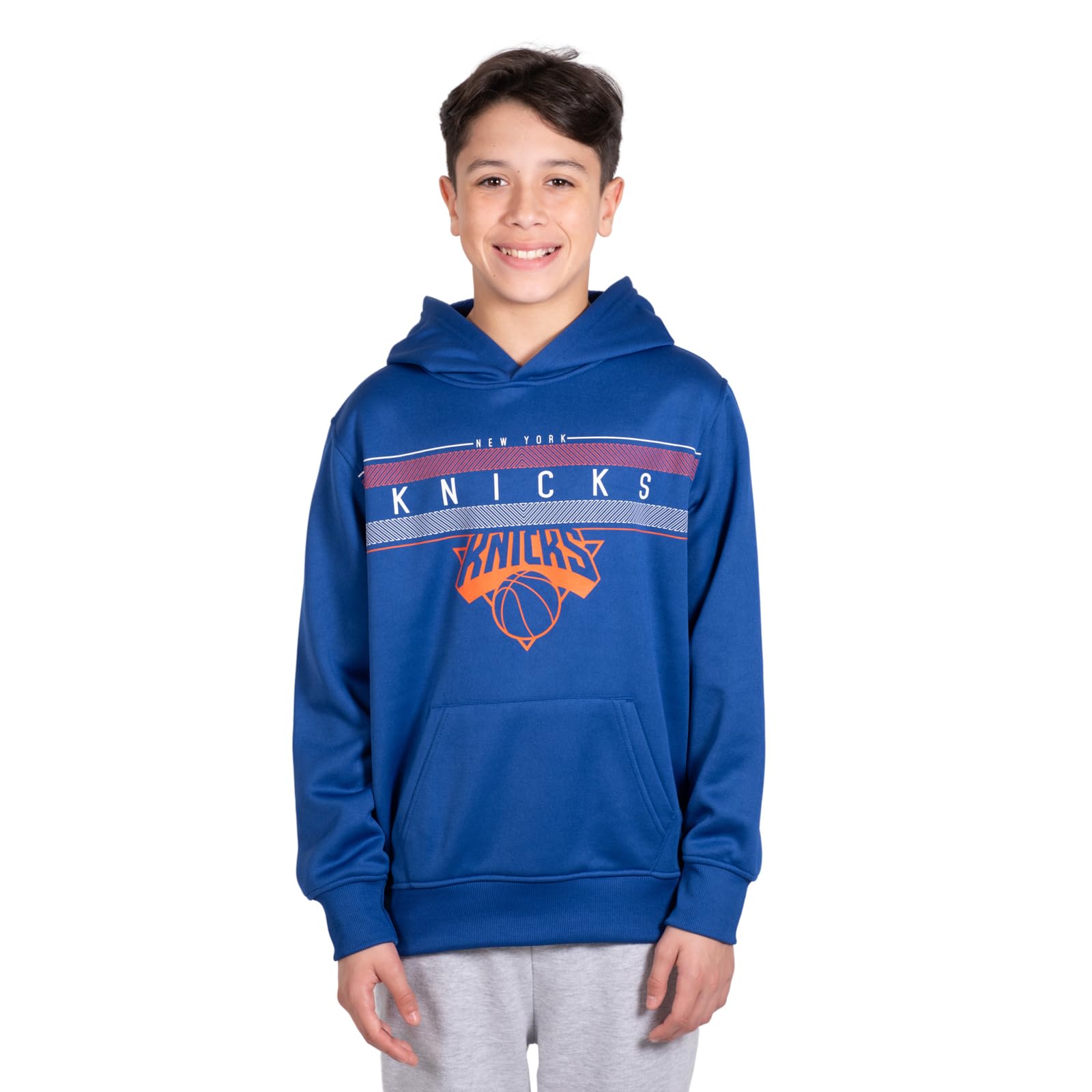 Ultra GameNBA Boys Super Soft Poly Midtwon Pullover Hoodie Sweatshirt