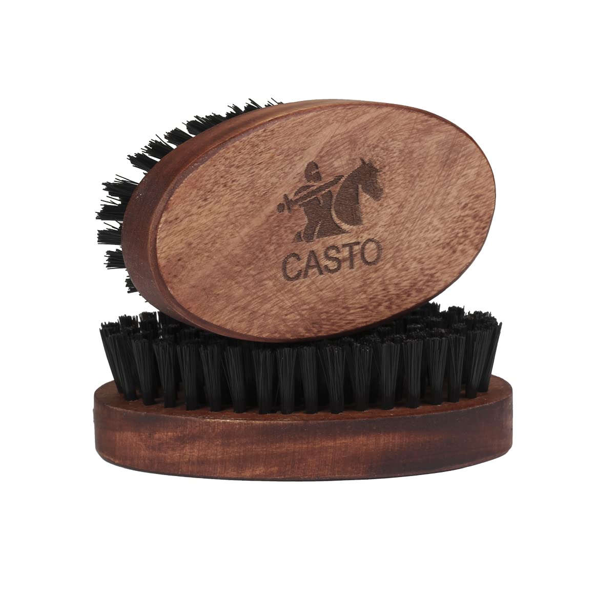 Nylon Beard Brush For Men With 100% First Cut Bristles Made With Firm Bristles To Tame & Soften Hair (70) By CASTO