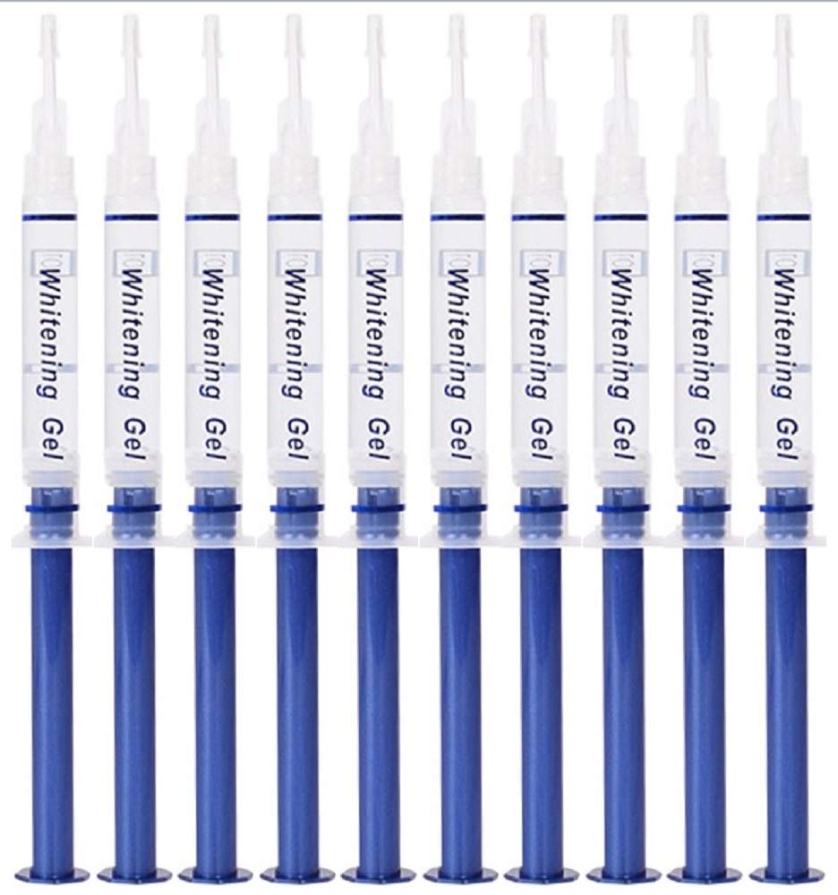 ProDental Teeth Whitening Gel Syringe Refill 10 Pack | 35% Carbamide Peroxide - 60 Treatments | Faster Results Than Tooth Whitening Strips - Pen - Powders and Toothpaste | Safe for Sensitive Teeth