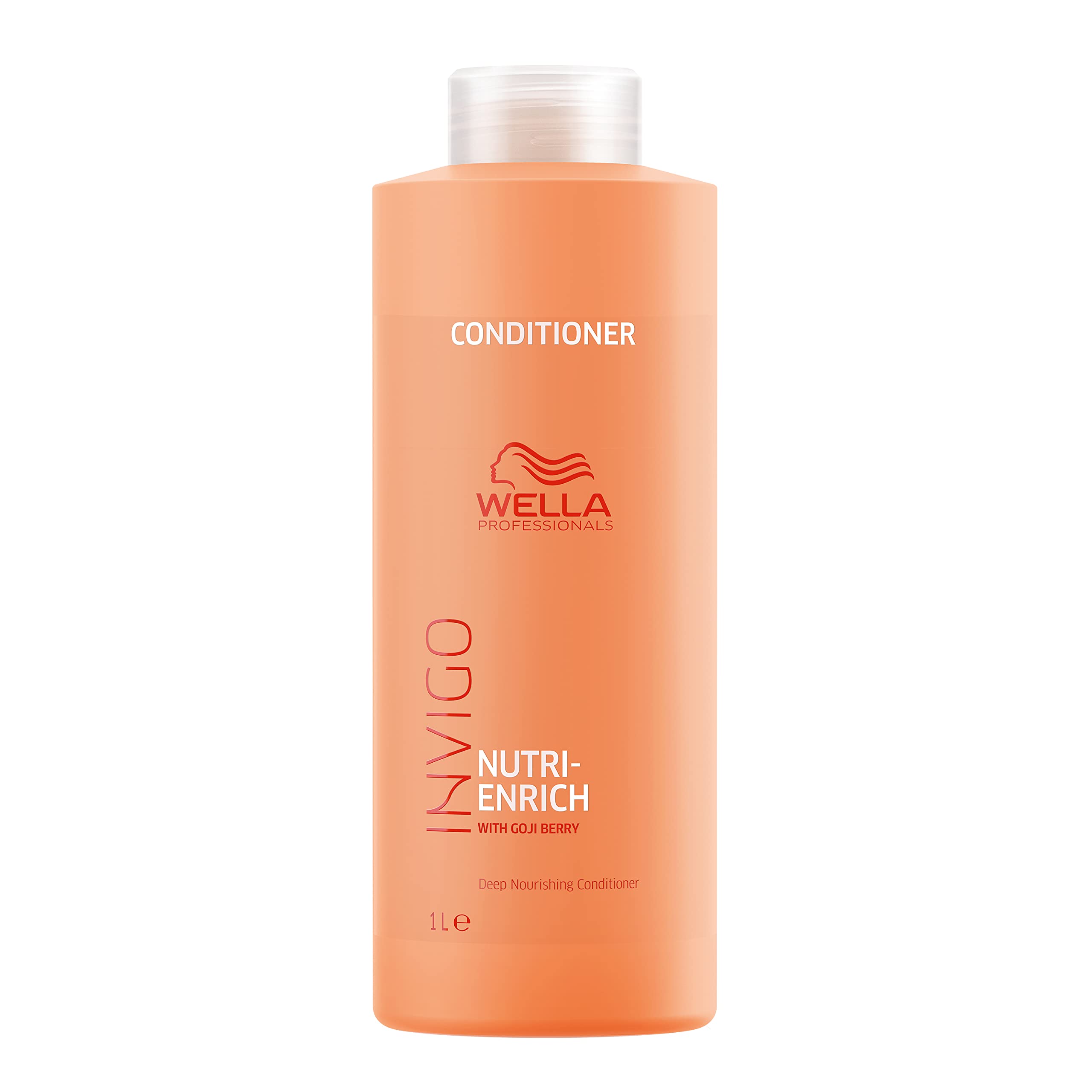 WELLA PROFESSIONALSInvigo Nutri-Enrich Professional Hair Care, Repair Dry Damaged Hair, Deeply Nourishing, Conditioner 1 L