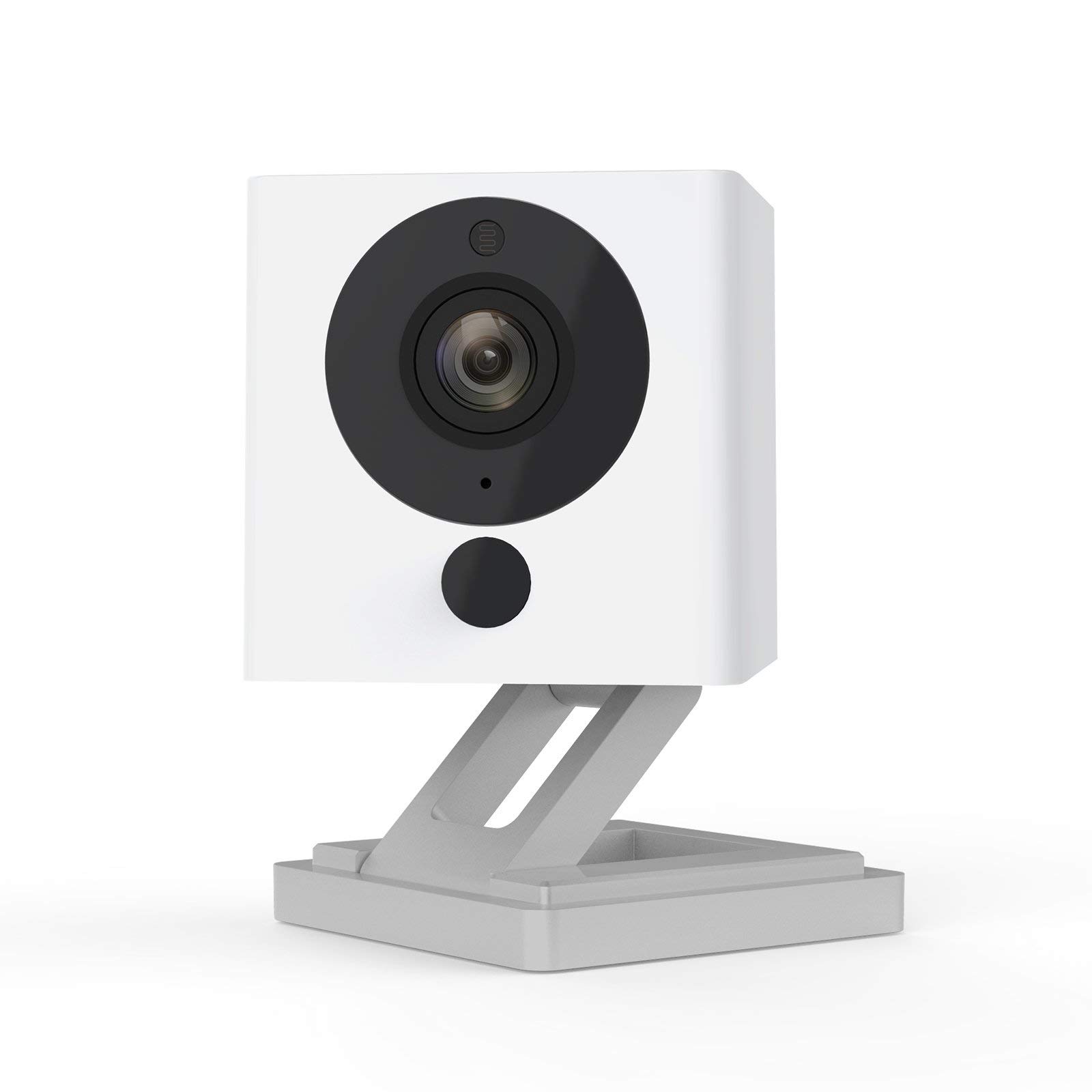 WyzeCam White 1080p HD Wireless Smart Home Camera with Night Vision & 2-Way Audio iOS and Android, WYZEC2