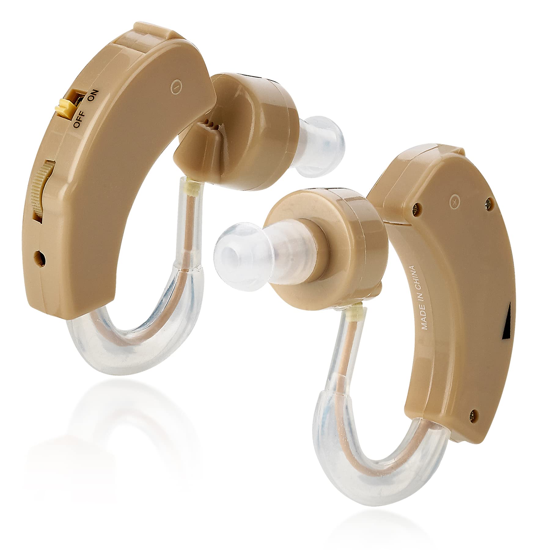 MEDca BTE Behind the Ear Sound Super Mini Size Sound Enhancer For Better Hearing (Pair)