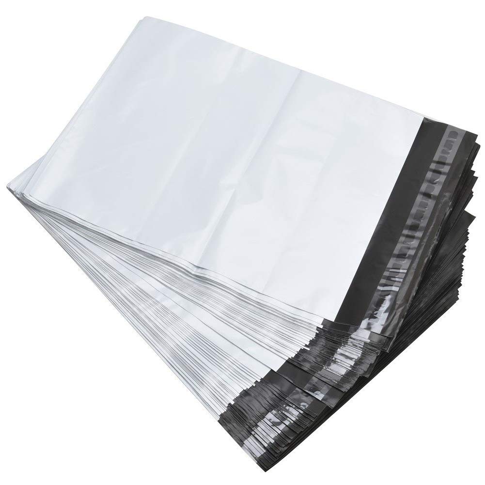 Mailing Postal Bags Self-Seal Closure - 6''x9''(152×228mm) - 100 Mixed Mailing Postal Self-Seal Closure Plastic Bags - Waterproof Plastic Envelopes for Posting