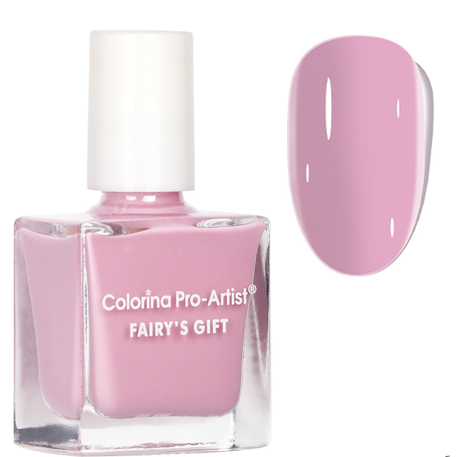 Pink Nail Polish - Nude Nail Varnish - Long Lasting Quick Dry Nail Polish - Nail Polish No Lamp Required - Nail Polishes Formula - Nail Varnish for Women Teens Kids