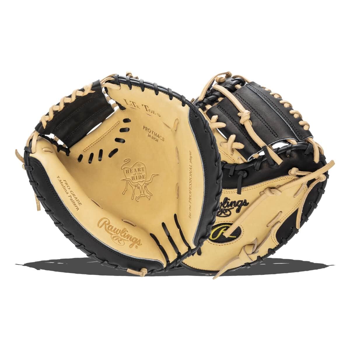 RawlingsHeart of The Hide Speed Shell Yadier Molina 34" Baseball Catcher's Mitt: PROYM4CB PROYM4CB Right Hand Thrower