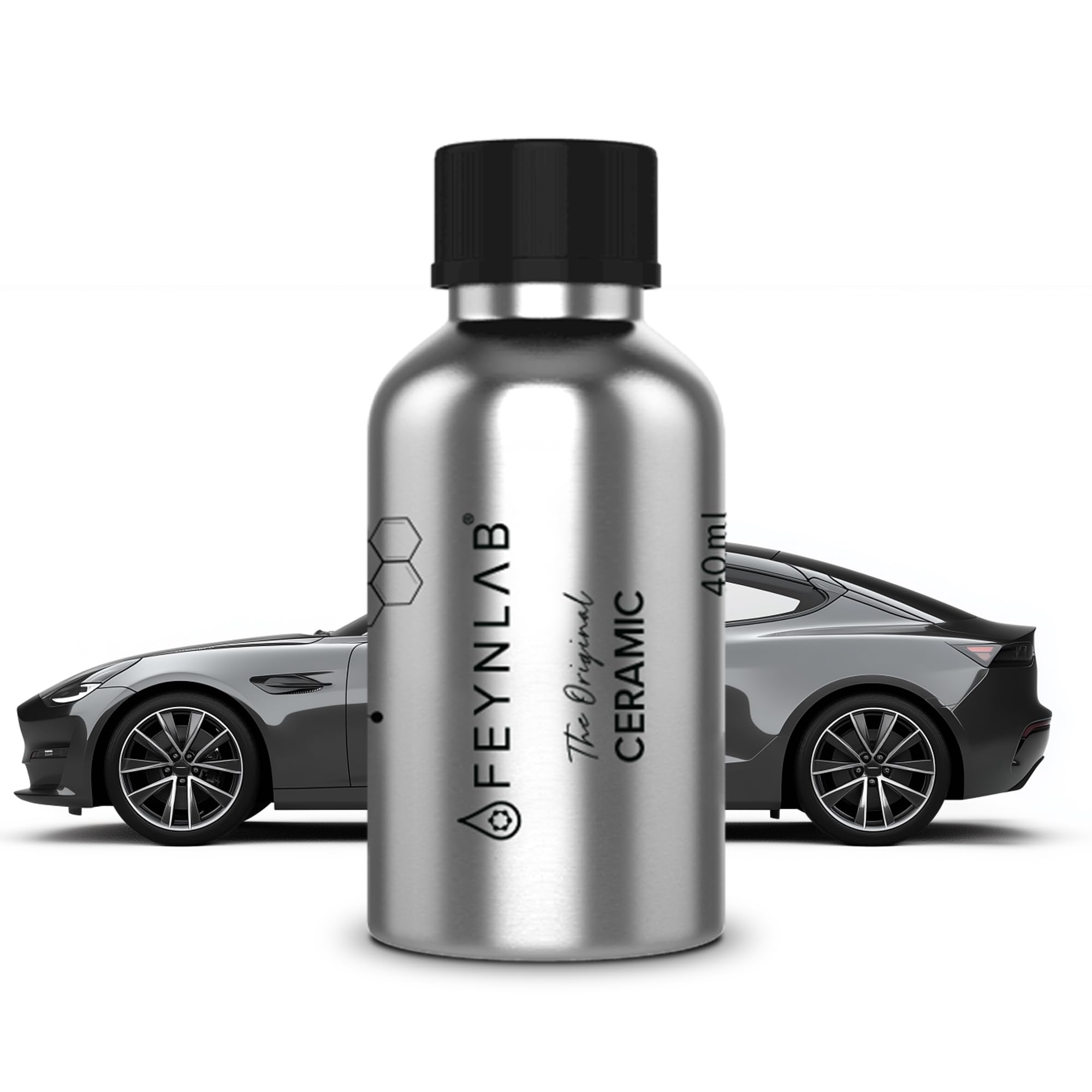 FEYNLABCeramic Lite- Protective Exterior Car Coating, Simple Application, Enhanced Durability, High Gloss and Extra Slick, 40ml