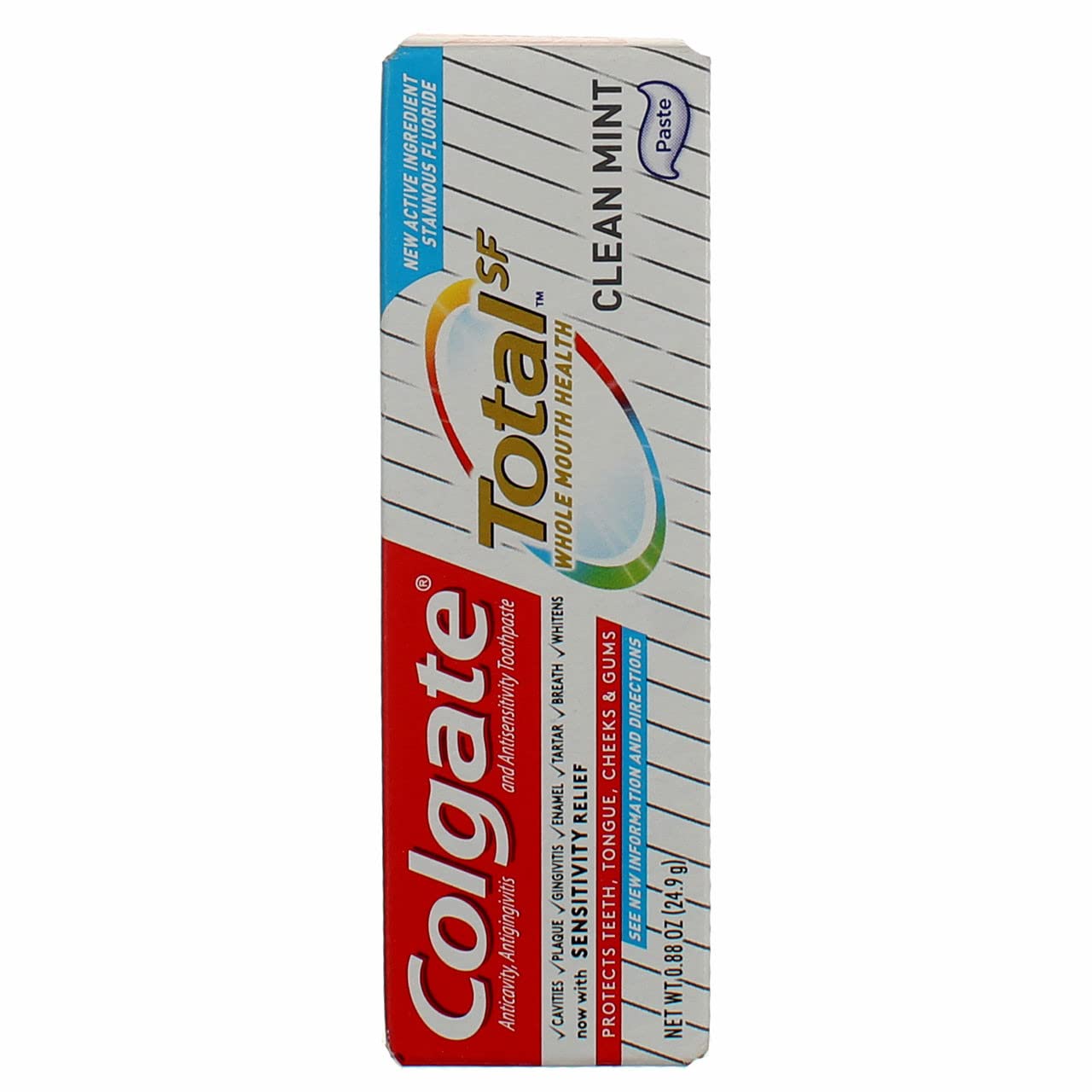 ColgateTotal Clean Mint Toothpaste 0.88 oz ( Pack of 4)