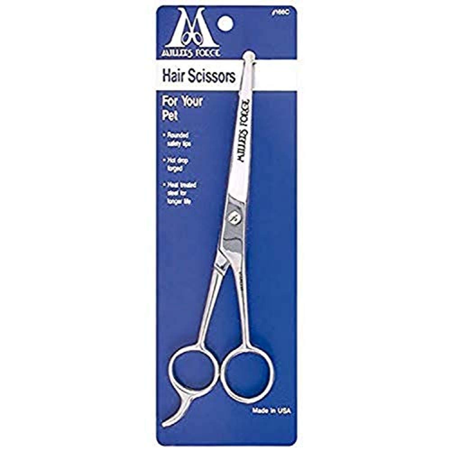 Millers Forge Hair Cutting Scissor, Straight, Ball Tip, 7-1/2-Inch