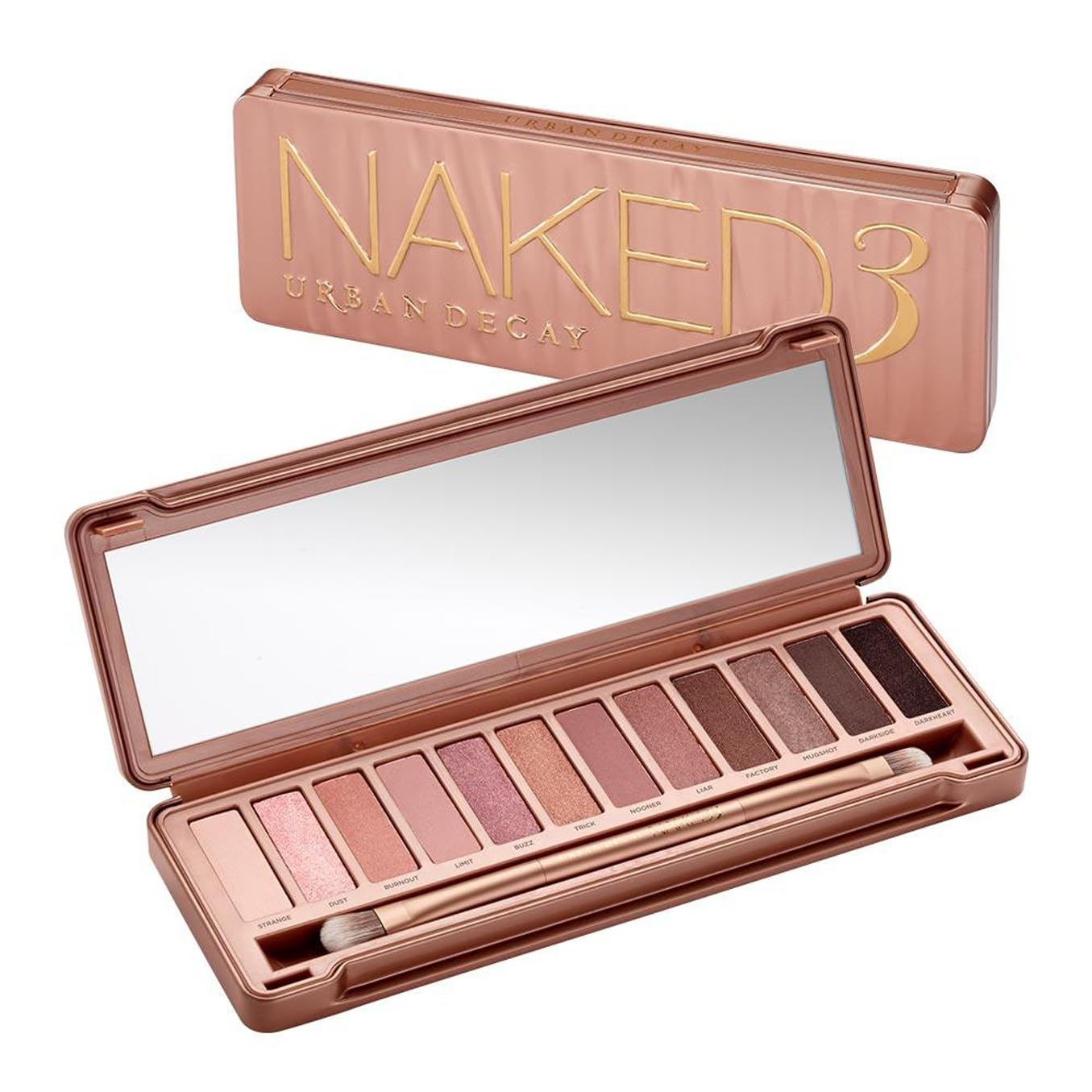 Urban Decay Naked Basics Eyeshadow Palette, 6 Blendable Matte Nudes Shades