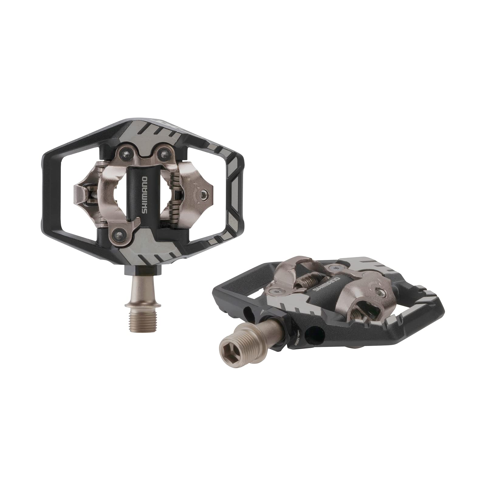 SHIMANODEORE XT PD-M8120 SPD Pedal, Without Reflector, Includes Cleat, Black, One Size