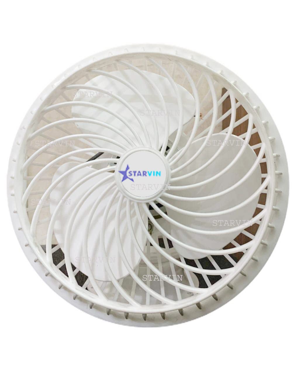 STARVIN 9 Inch Plastic All-purpose Fan Celling Fan/Wall Fan/Cabin Fan 100% Approved Motor || 1 Year Warranty || HSLV Technology || 1 Year warranty || Model- Cabin fan || RV@103