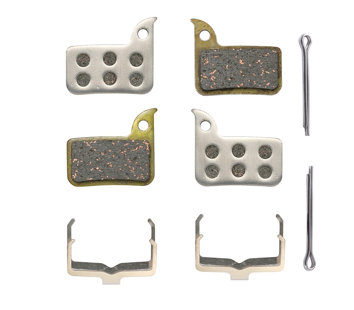 GERUIEN2 Pairs Bike Disc Brake Pads for AVID SRAM Level TLM/Ultimate,FORCE 22/1,Red eTap HRD,Rival 1 / Rival 22,S700 B1, S900 HRD