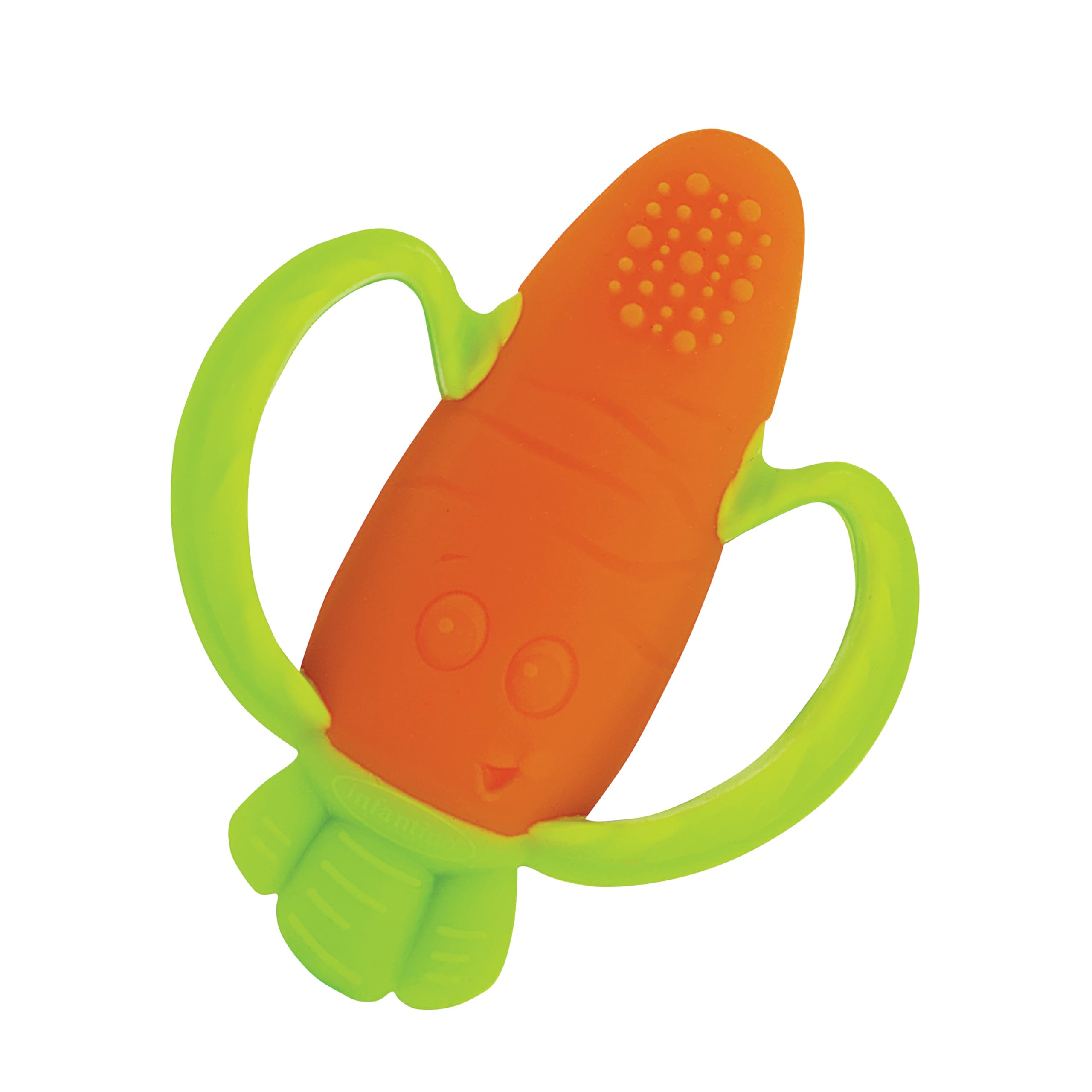 Infantino Good Bites Textured Carrot Teether, 216216, 0+ Months