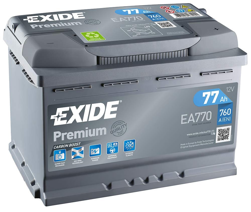 ExidePremium EA770 Car Battery