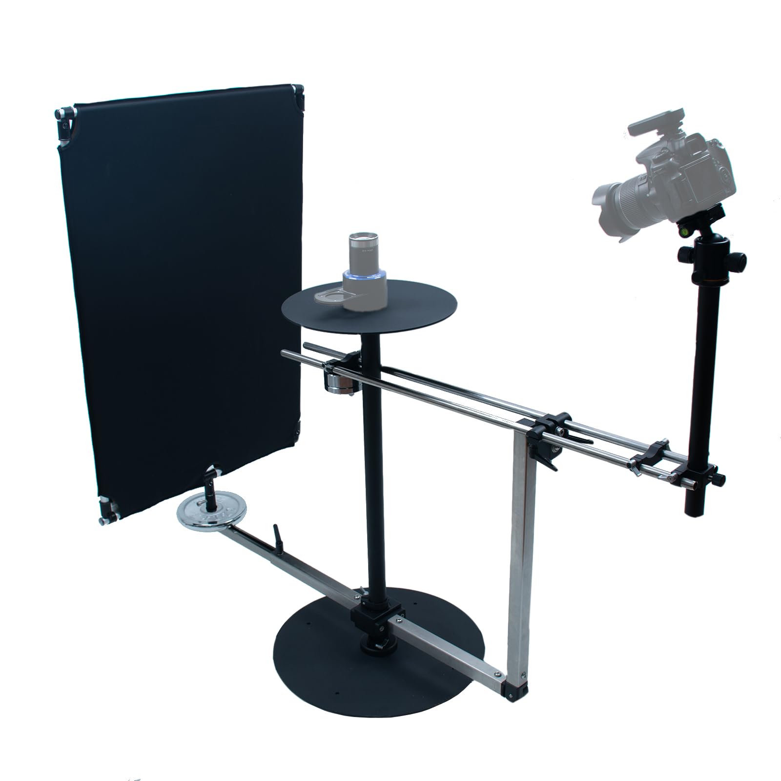 DF DIGITALFOTO V360SE Video Booth -2 Axis 360° Spinning Camera Rig - Adjustable Height, Distance, and Versatile Video Styles