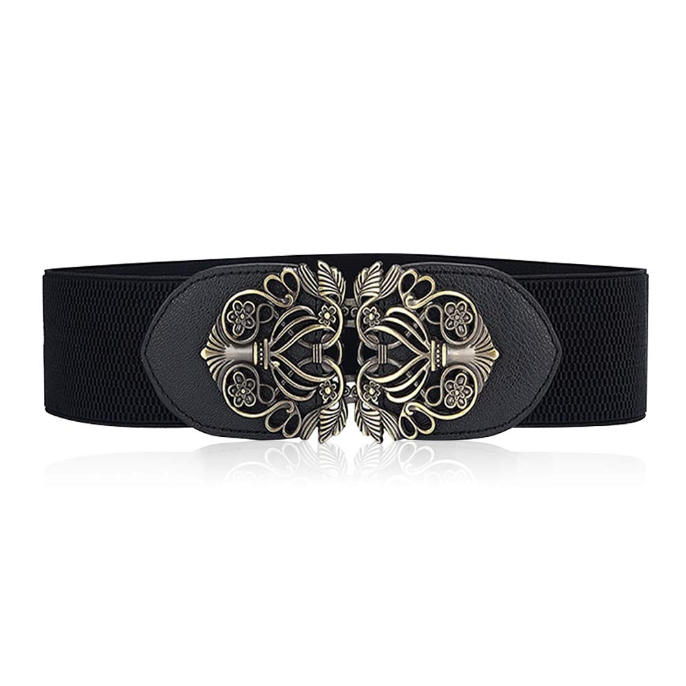 Electomania Women Belt for Dress, Metal Buckle, Perfect Fit, Waist Belt for Women, Comfortable and Stylish All-Match Accessory