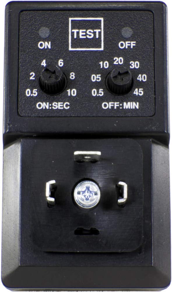 Duda Energy YS-720 Electronic Timer 24-240V AC/DC for Solenoid Valves, Actuator Automatic Switching Switch, Stainless Steel