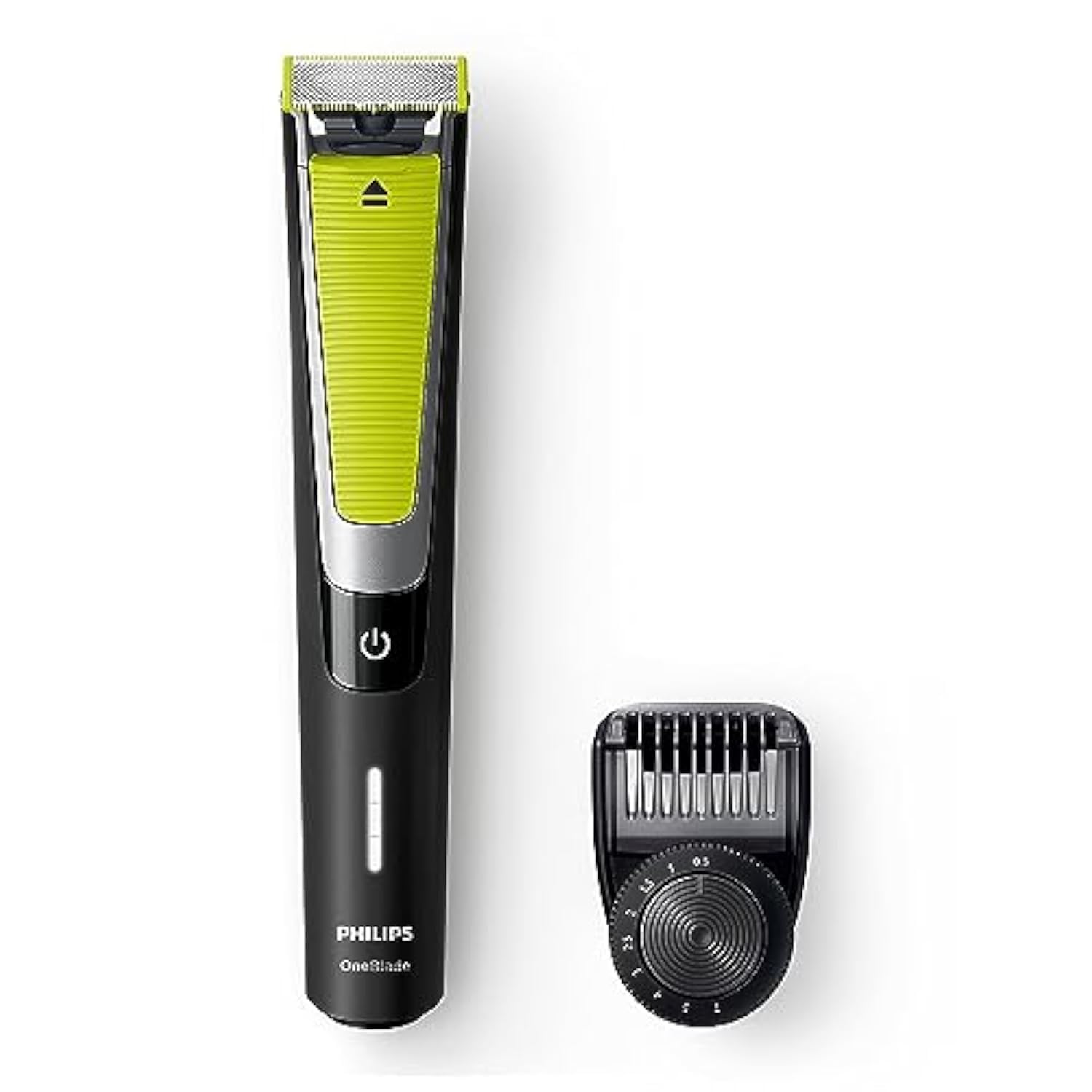 Philips Oneblade Pro Shaver & Trimmer, Blacklime Greensilver, Qp650523. 2 Years Warranty