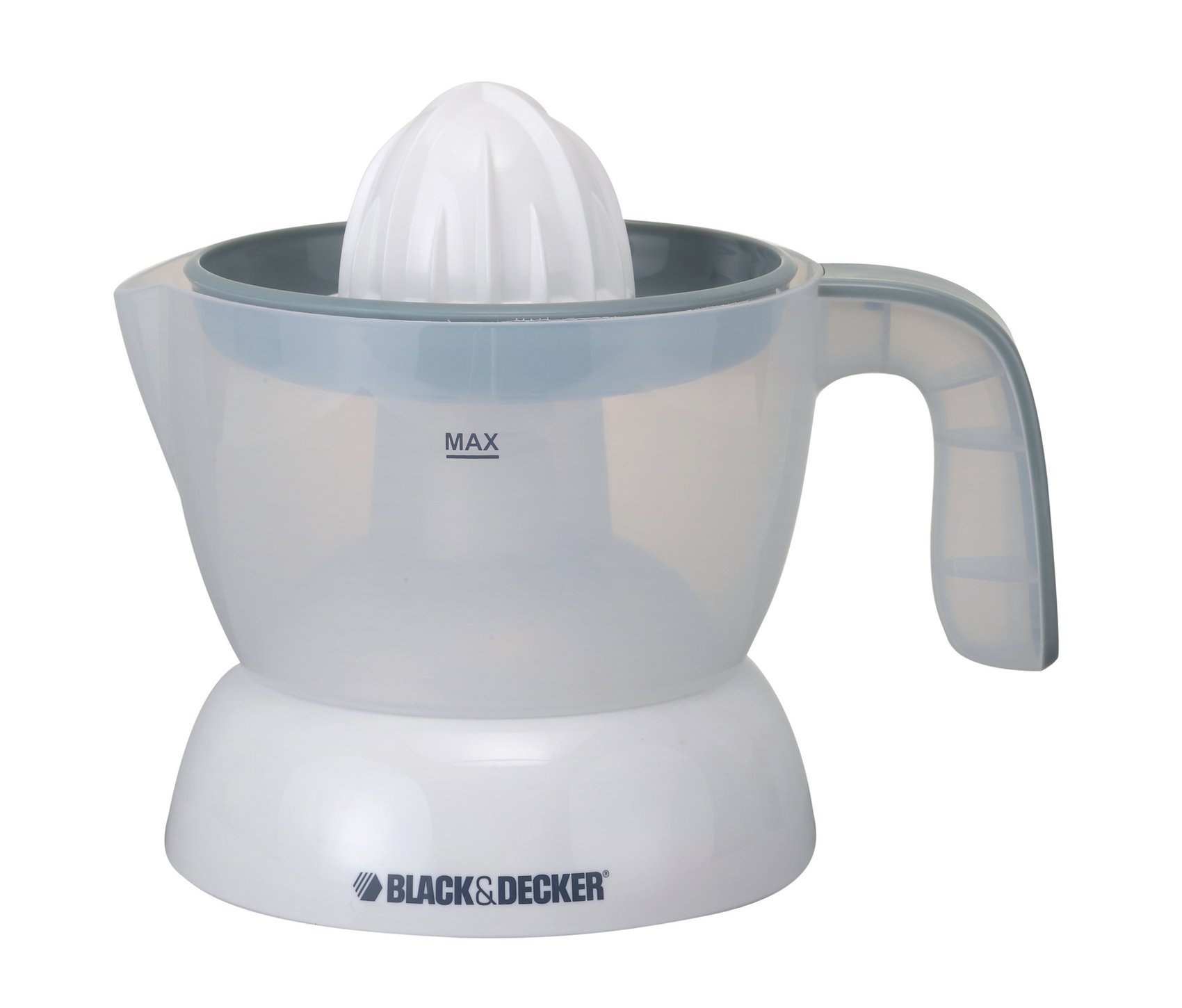 Black & DeckerCitrus Juicer - White, Plastic Material, Cj200, 25 W, 500ml"Min 1 year manufacturer warranty"