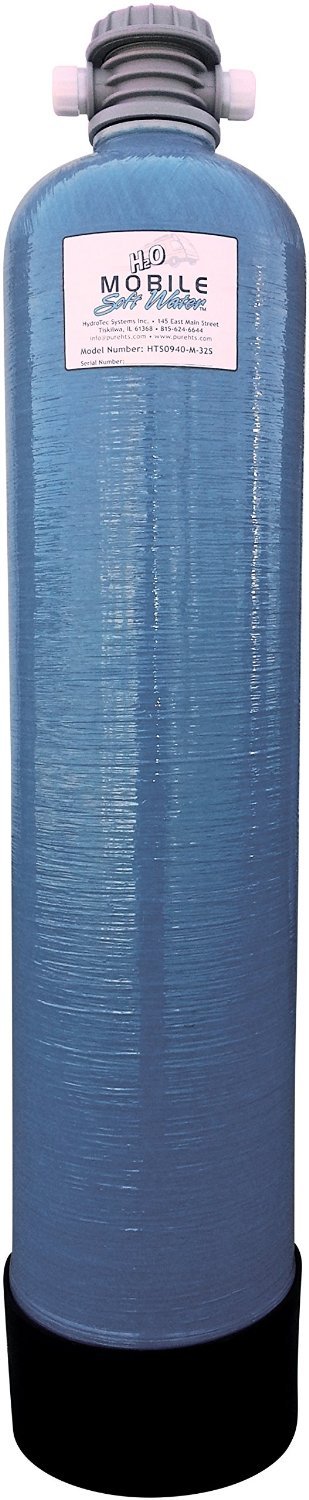 Portable 'Mobile-Soft-Water' water softener 32,000 grain capacity, Lead Free Design